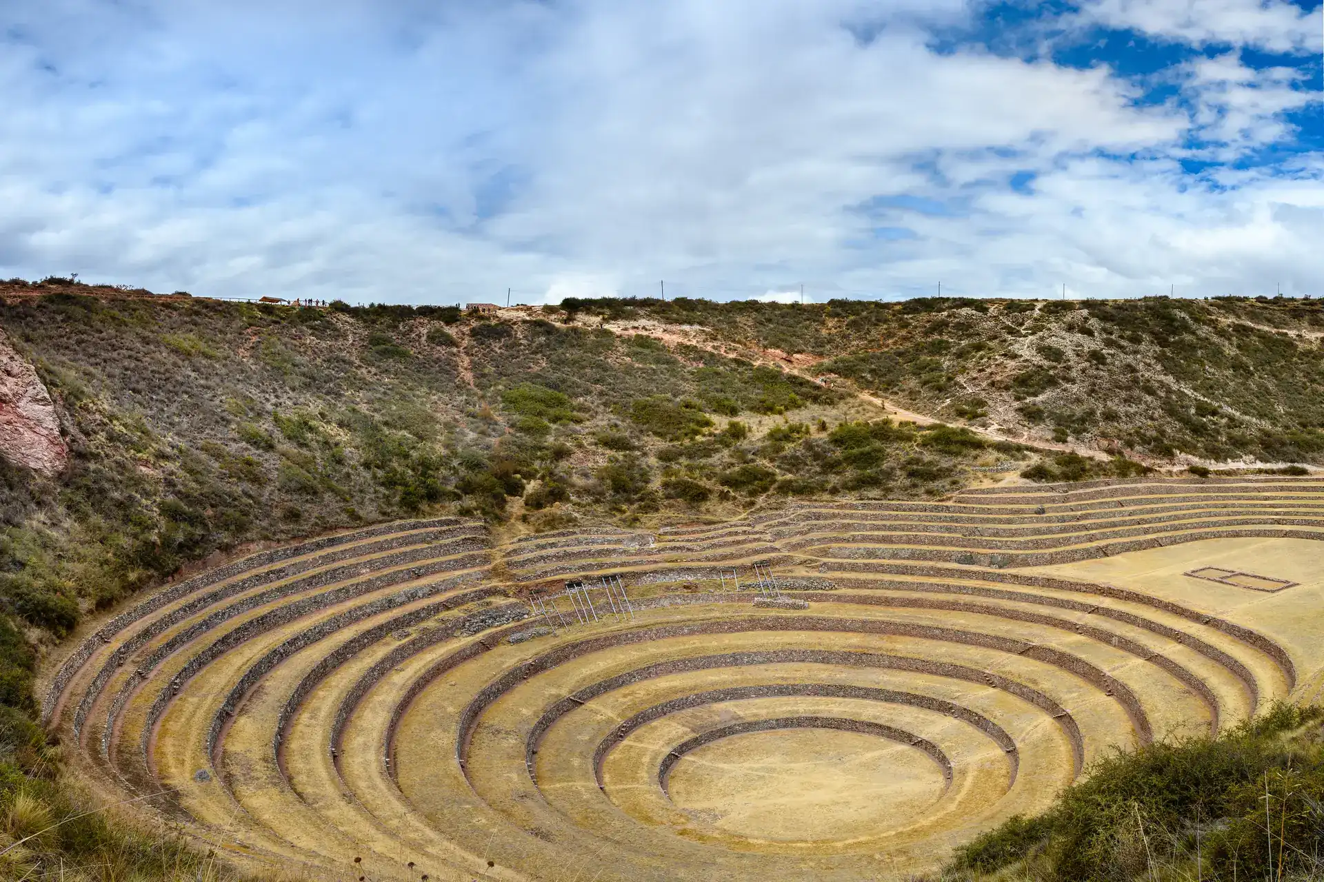 Circular Inca terraces of Moray