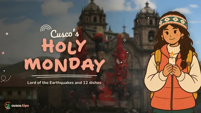 Cusco's Holy Monday — Holy Week in Cusco: Lord of the Earthquakes, procession route and 12 dishes