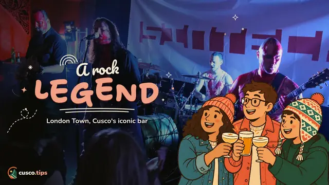 A rock legend — London Town, Cusco's emblematic rock bar