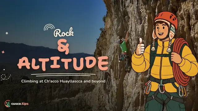 Andean rock — Rock climbing in Cusco: Ch'acco Huayllascca, nearby crags and tips