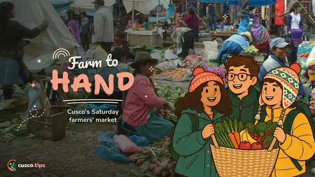 Farm to hand — Cusco's Saturday farmers' market: the producer-to-consumer fair