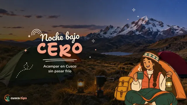Noche bajo estrellas — Acampar en Cusco: dónde, con qué equipo y cómo sobrevivir al frío andino