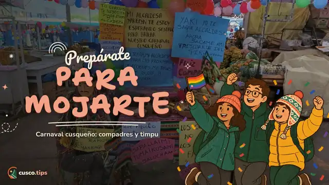 El carnaval de Cusco — Carnaval cusqueño: compadres, comadres, agua y timpu