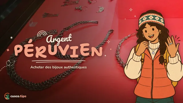 Larmes de la lune — Bijoux en argent à Cusco : acheter de l'argent péruvien authentique