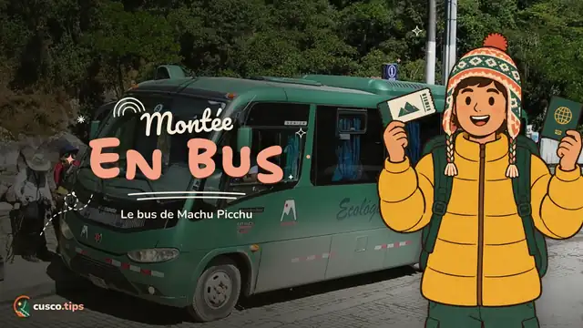 Montée en bus — Bus pour Machu Picchu depuis Aguas Calientes : fonctionnement, billets et files d'attente