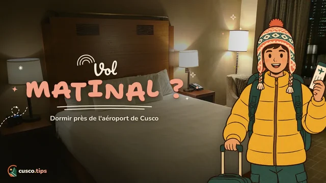 Vol à l'aube — Dormir près de l'aéroport de Cusco : quand c'est utile et quels secteurs choisir