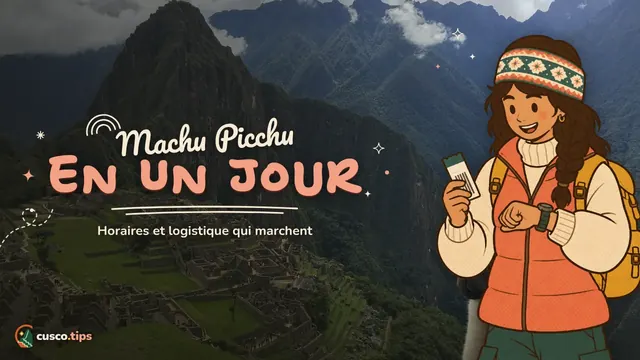 Machu Picchu en un jour — Machu Picchu en une journée depuis Cusco : horaires, logistique et est-ce que ça vaut la peine
