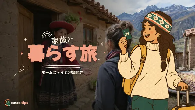 家族と暮らす旅 — クスコのホームステイと体験型ツーリズム:地元の家族と泊まる