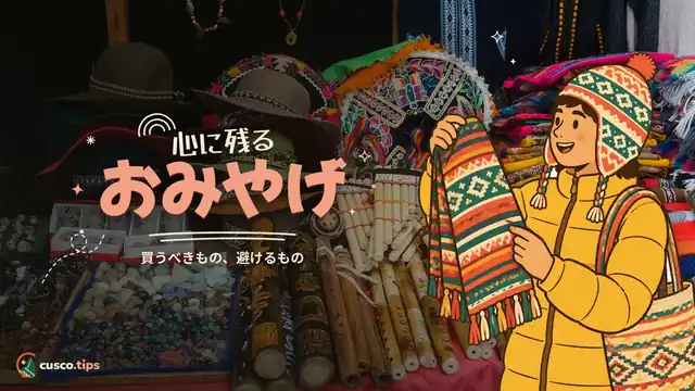 心に残るおみやげ — クスコのおみやげ:本物の名産品と避けるべきもの
