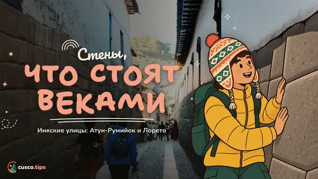 Стены, что стоят веками — Инкские улицы Куско: Атун-Румийок, Лорето и стены, которые стоят до сих пор
